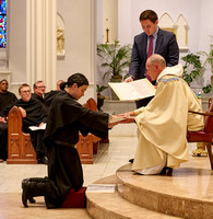 Nick Stone 1st Profession of Vows